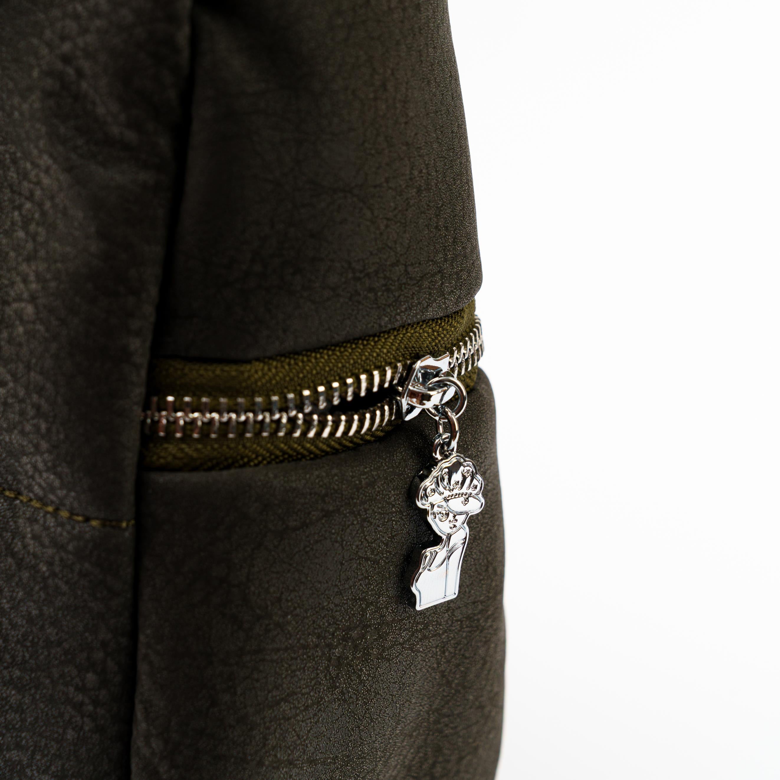 Matmazel Zehen Haki Kadın Omuz Çantası