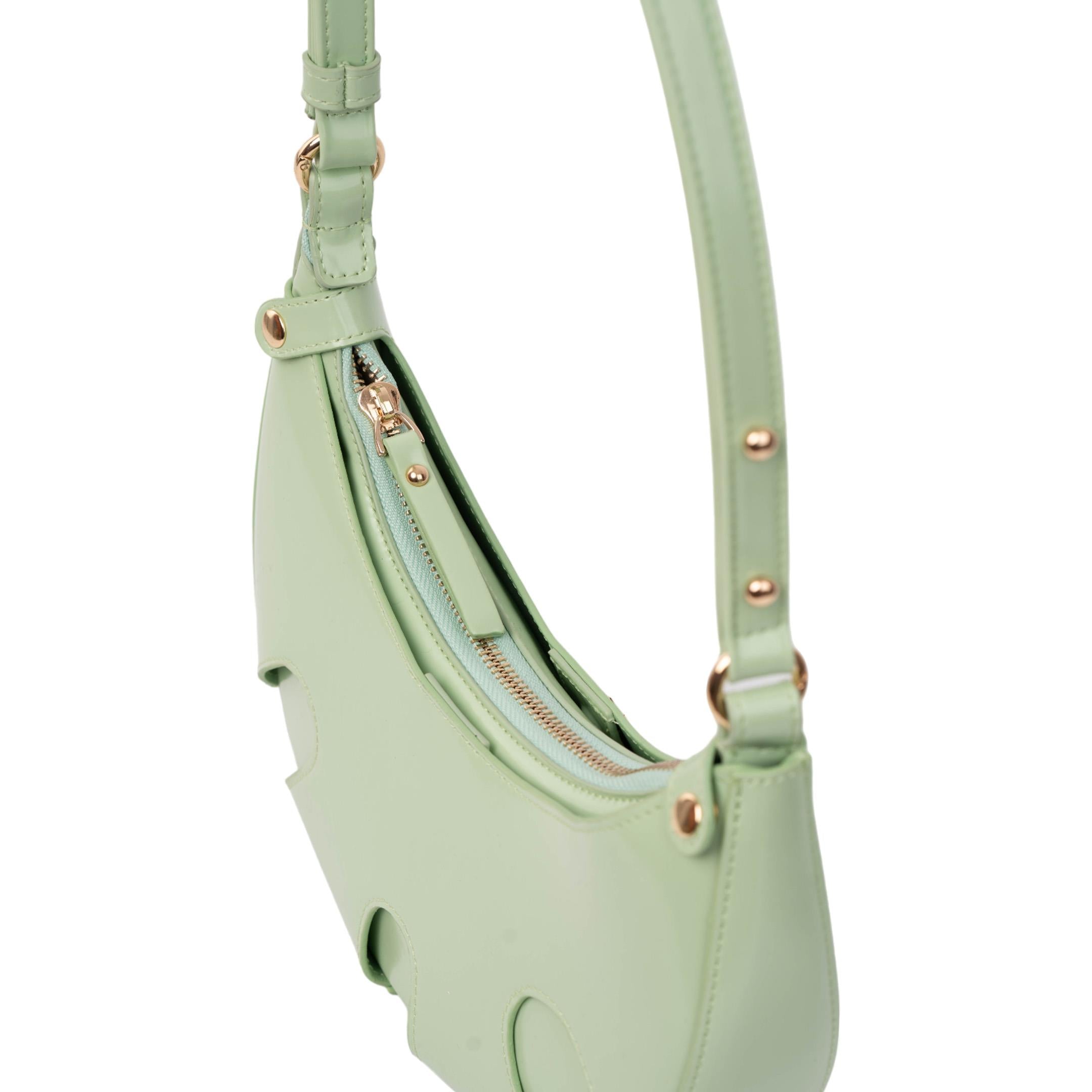 Matmazel Zelena Yeşil Omuz Kadın Çantası