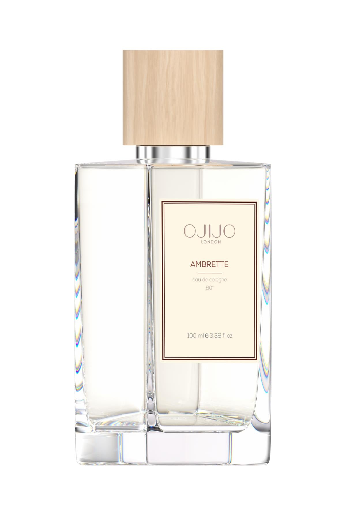 Ojijo London Ambrette Eau De Cologne 100 Ml.