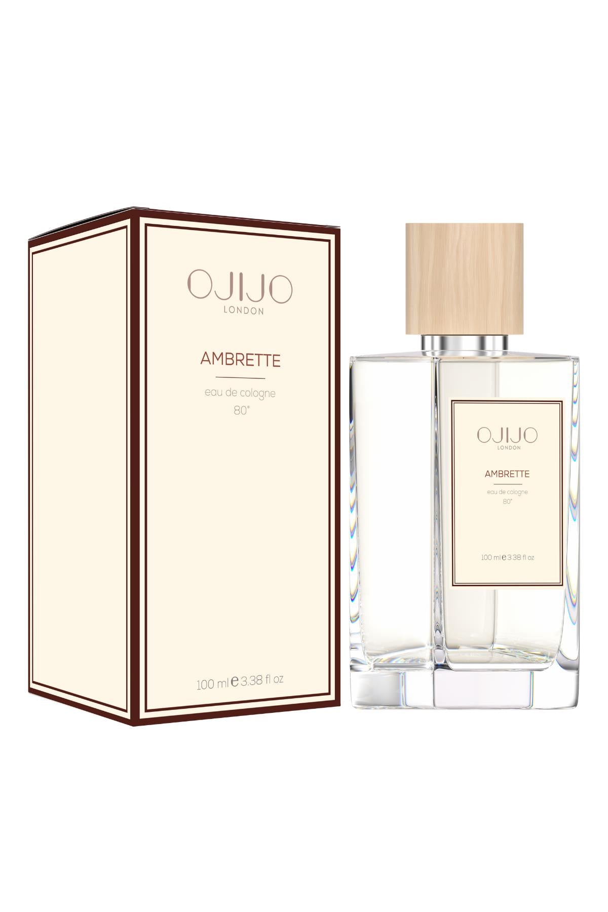 Ojijo London Ambrette Eau De Cologne 100 Ml.