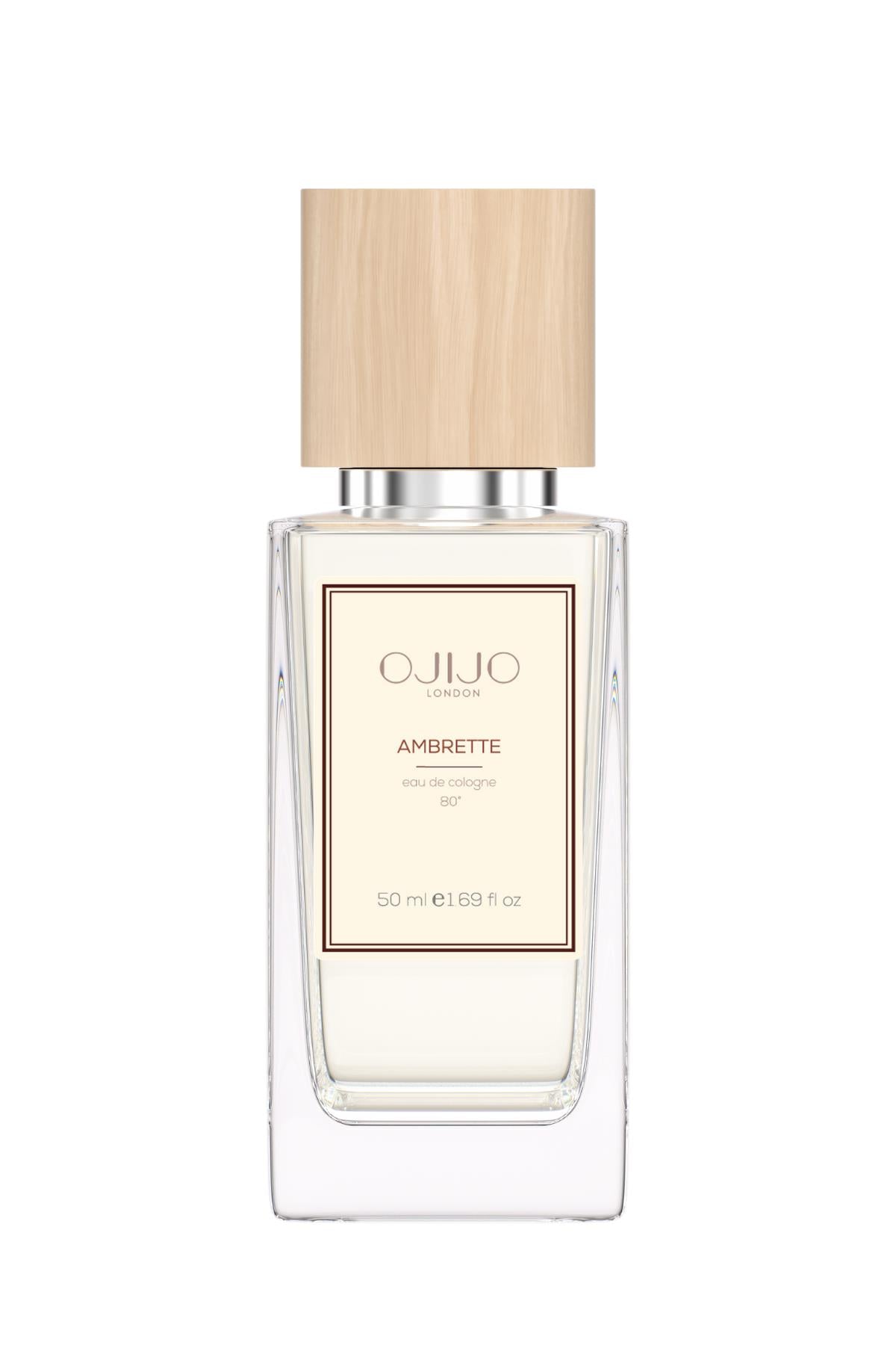 Ojijo London Ambrette Eau De Cologne 50 Ml.