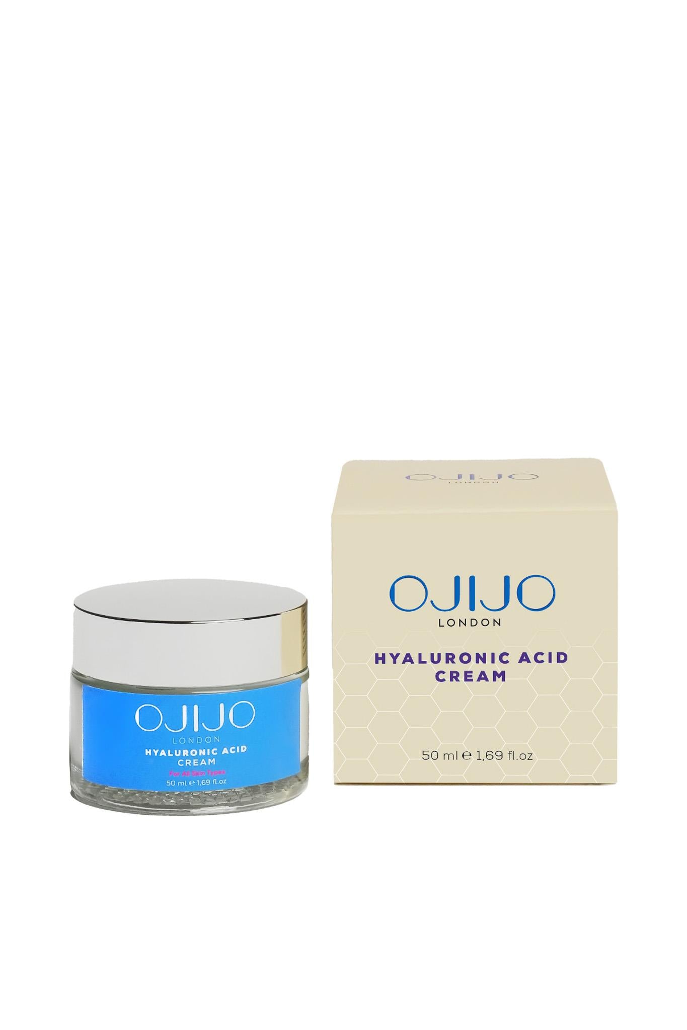 Ojijo London Hyaluronik Asit Krem 50 Ml.