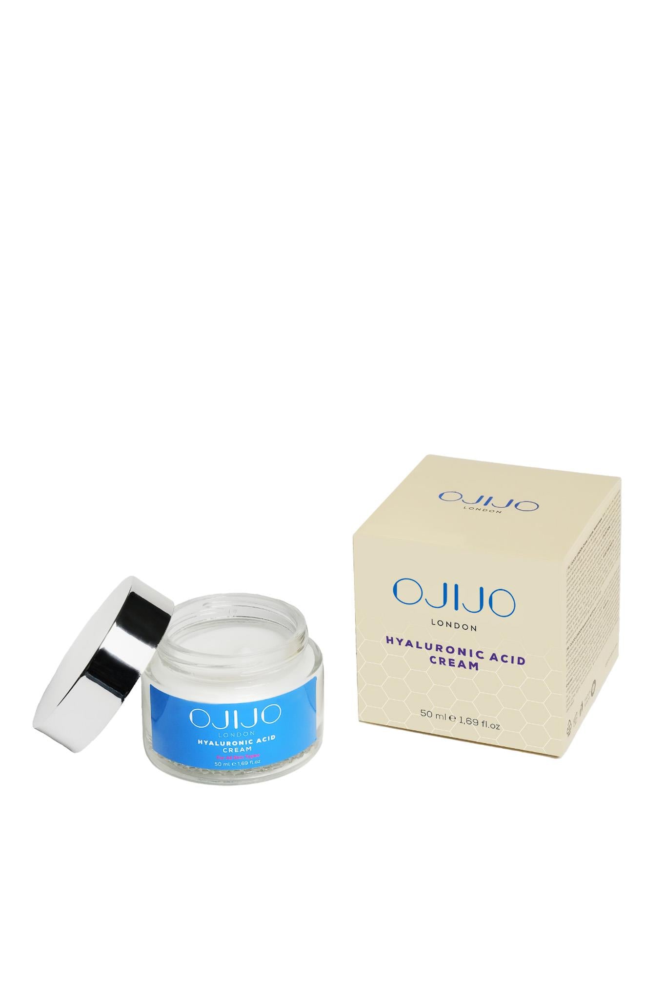 Ojijo London Hyaluronik Asit Krem 50 Ml.