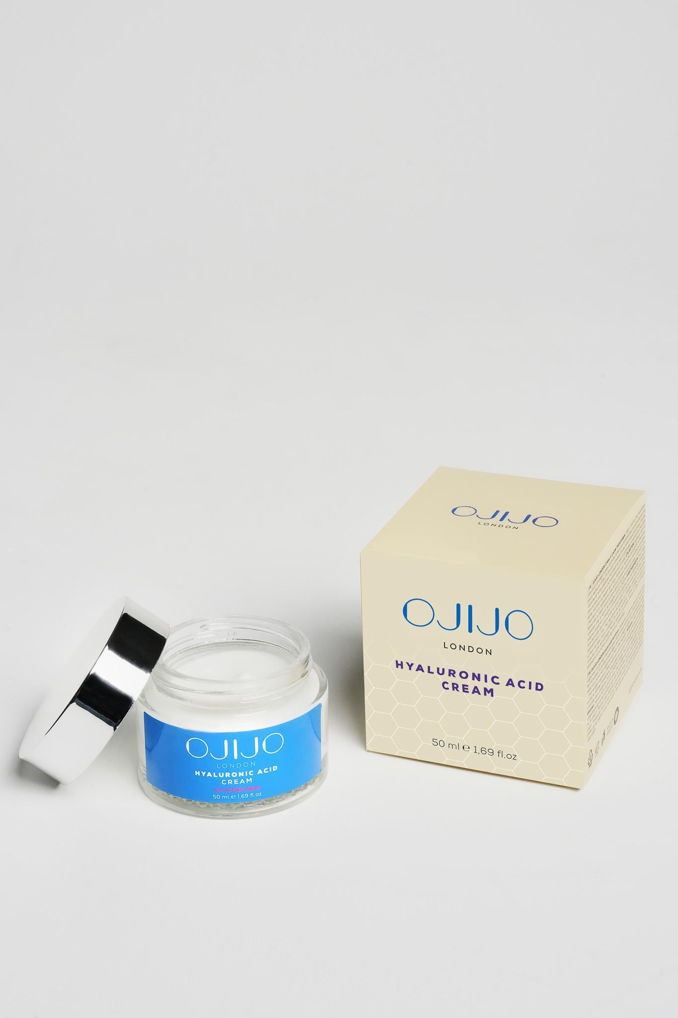 Ojijo London Hyaluronik Asit Krem 50 Ml.