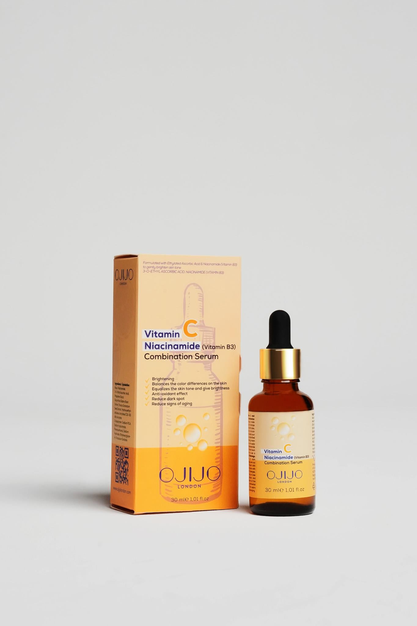 Ojijo London Niasinamid İçeren C Vitamini Serumu 30 Ml.