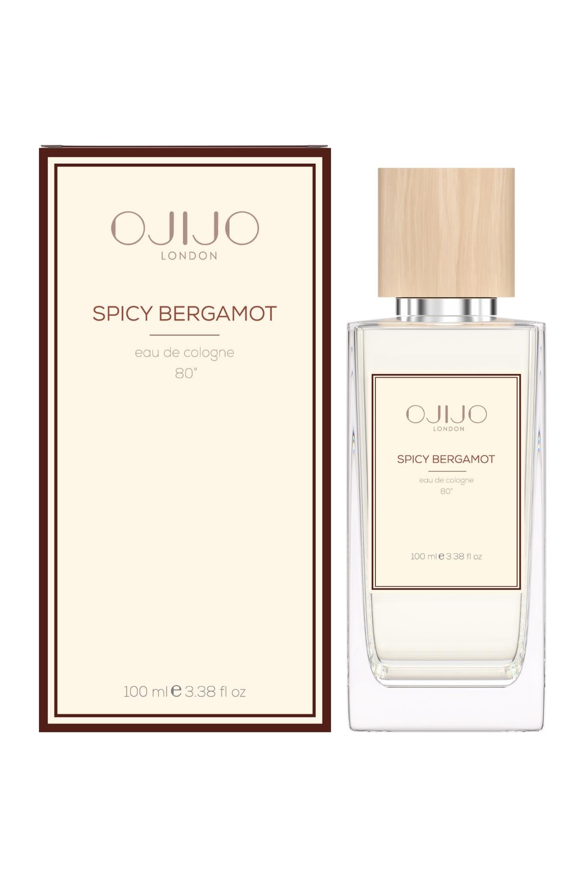 Ojijo London Spicy Bergamod Eau De Cologne 100 Ml.