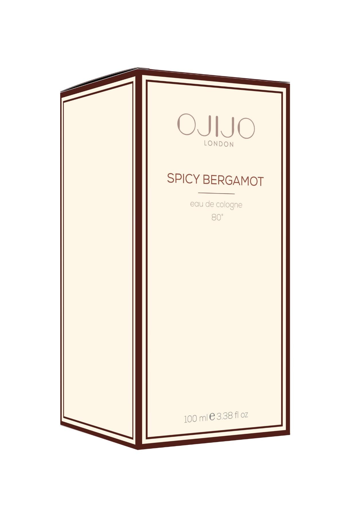 Ojijo London Spicy Bergamod Eau De Cologne 100 Ml.