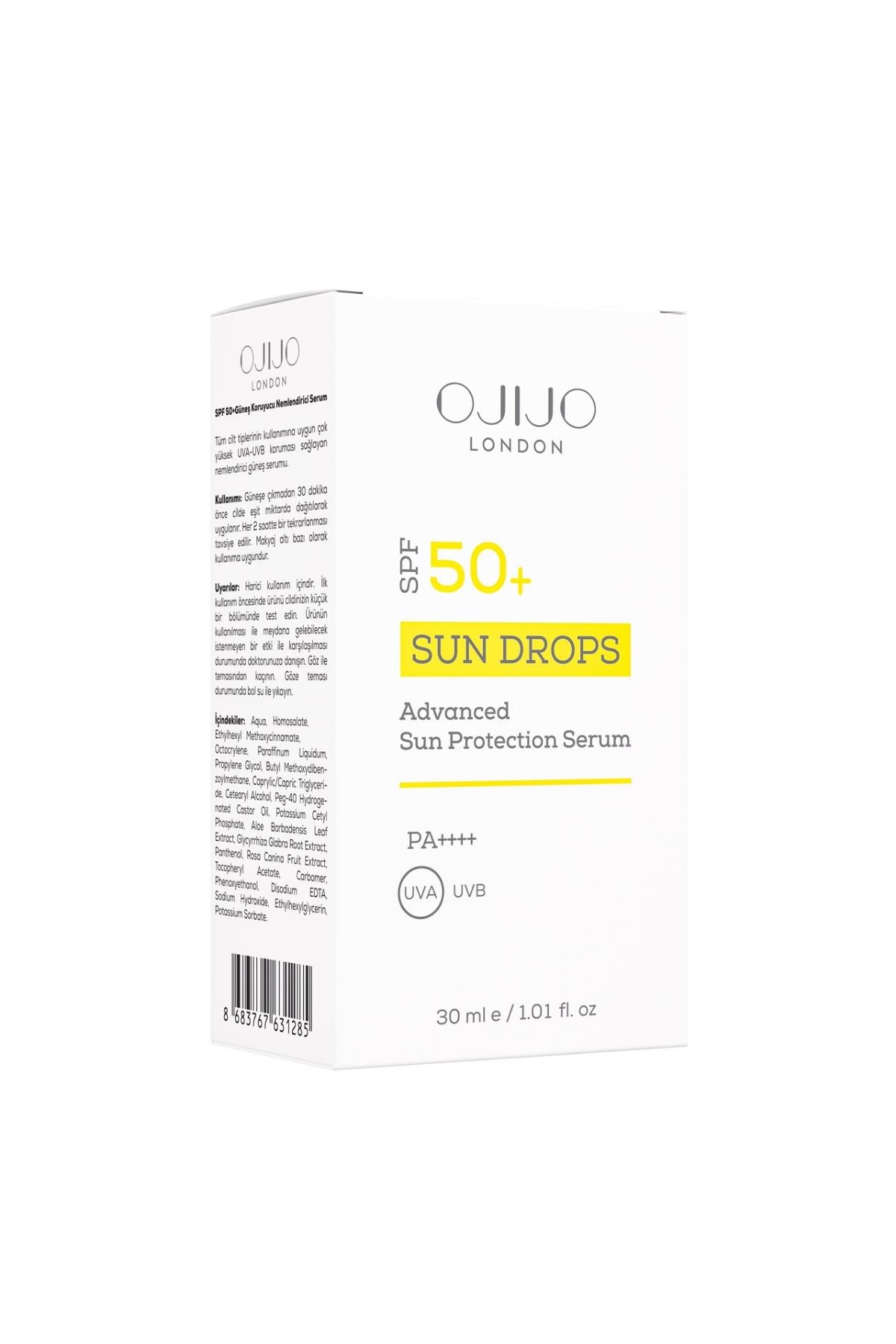 Ojijo London Sun Drops Sun Serum 30 Ml.