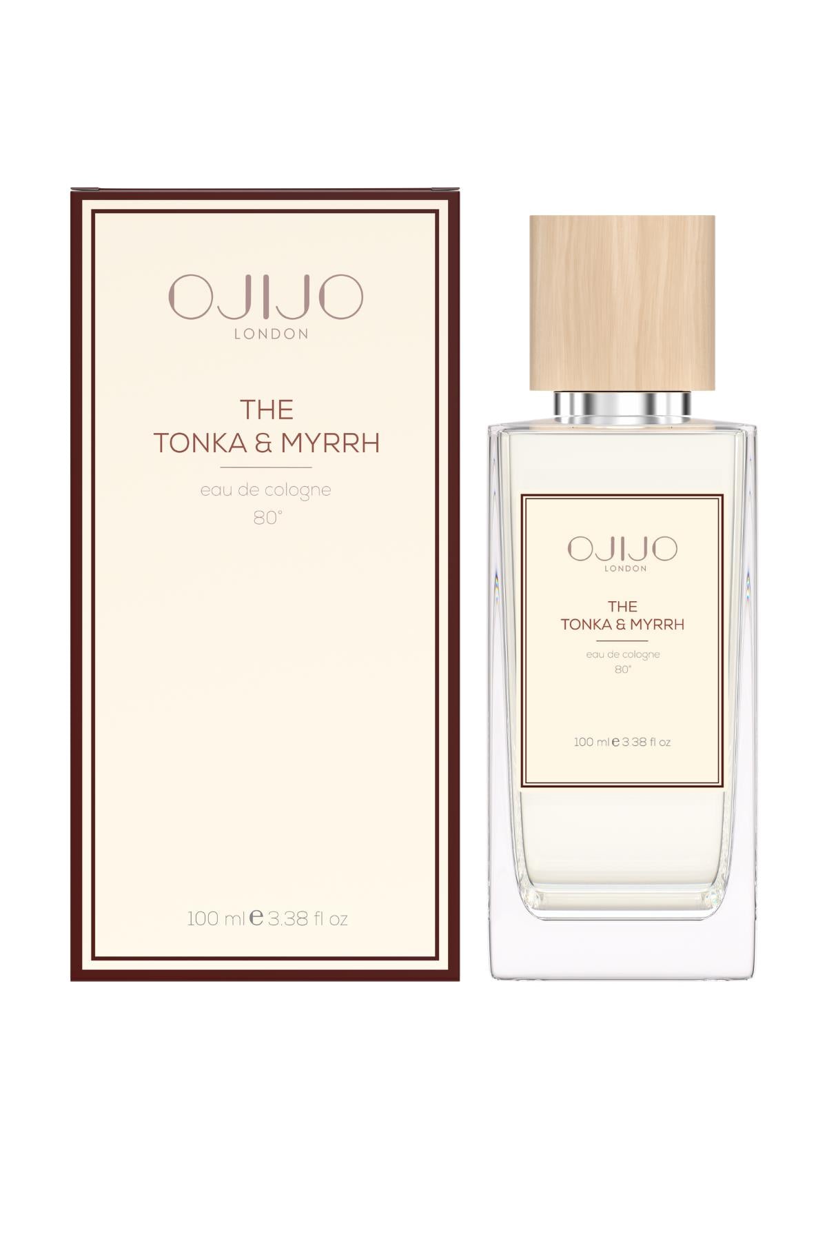 Ojijo London Tonka & Myrrh Eau De Cologne 100 Ml.