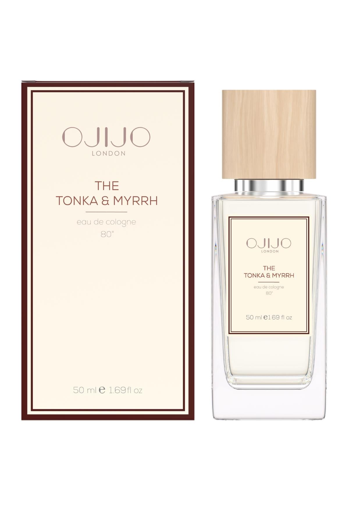 Ojijo London Tonka & Myrrh Eau De Cologne 50 Ml.