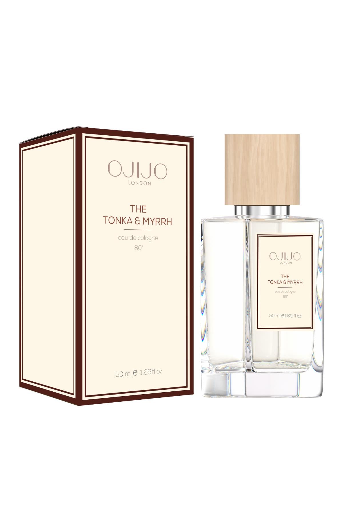 Ojijo London Tonka & Myrrh Eau De Cologne 50 Ml.